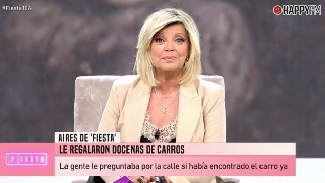 Terelu Campos en 'Fiesta'. (Mediaset)