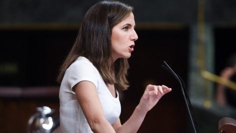 Ione Belarra en el Congreso de los Diputados. (Foto: Europa Press)