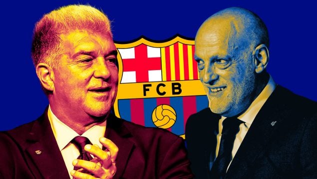 Laporta Tebas UEFA