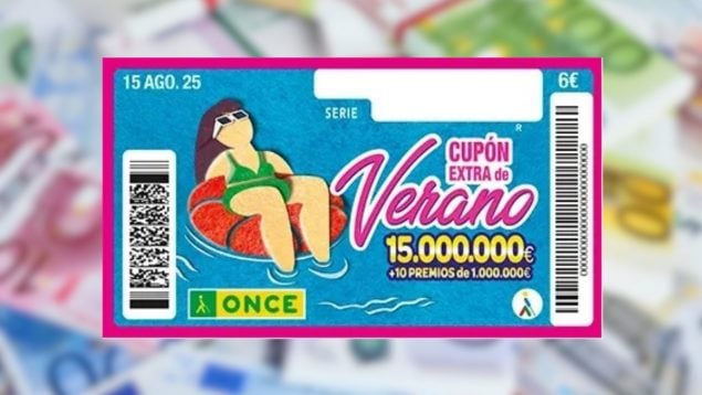 premios sorteo extra verano ONCE