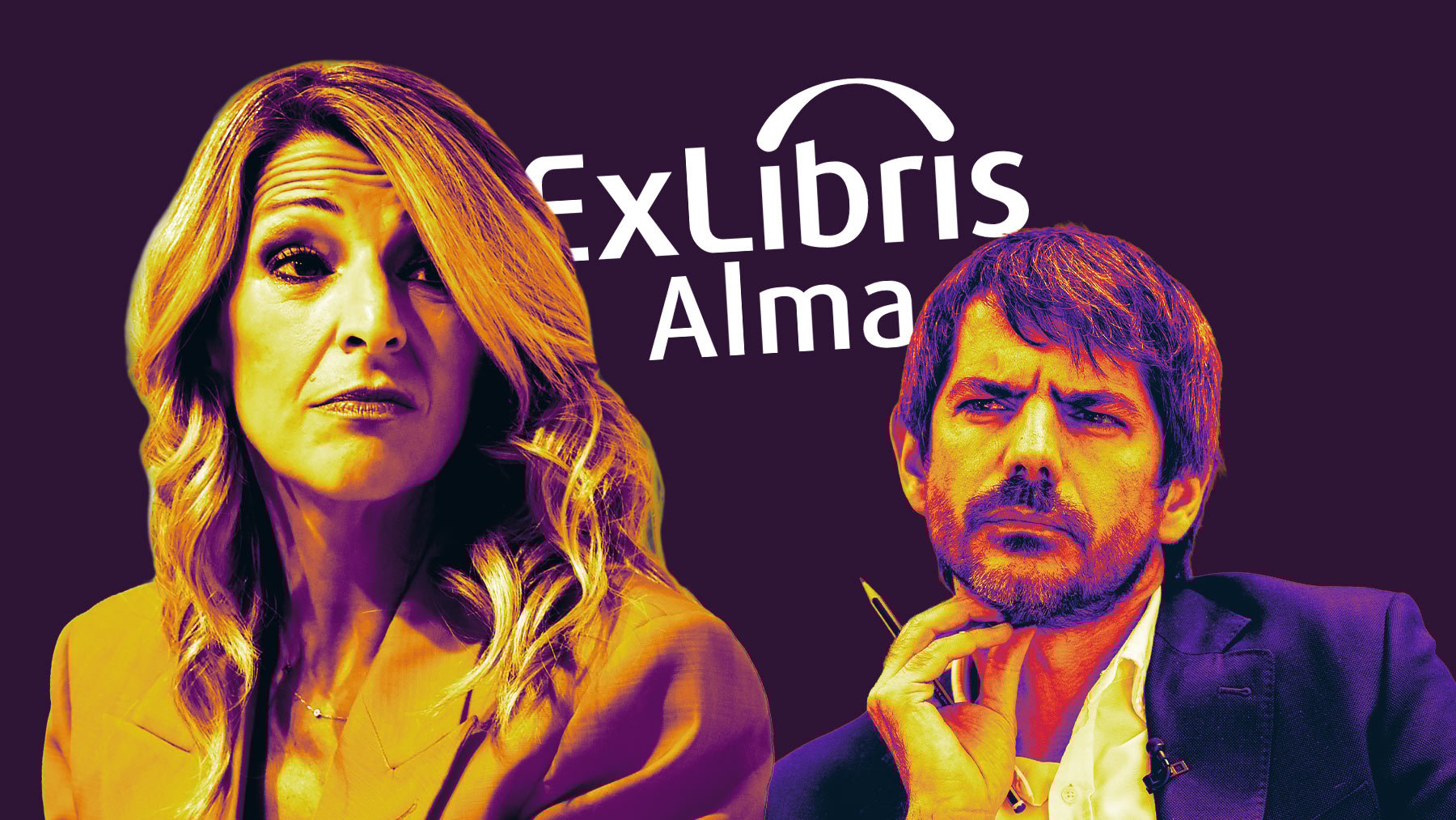 Yolanda Díaz y Ernest Urtasun.