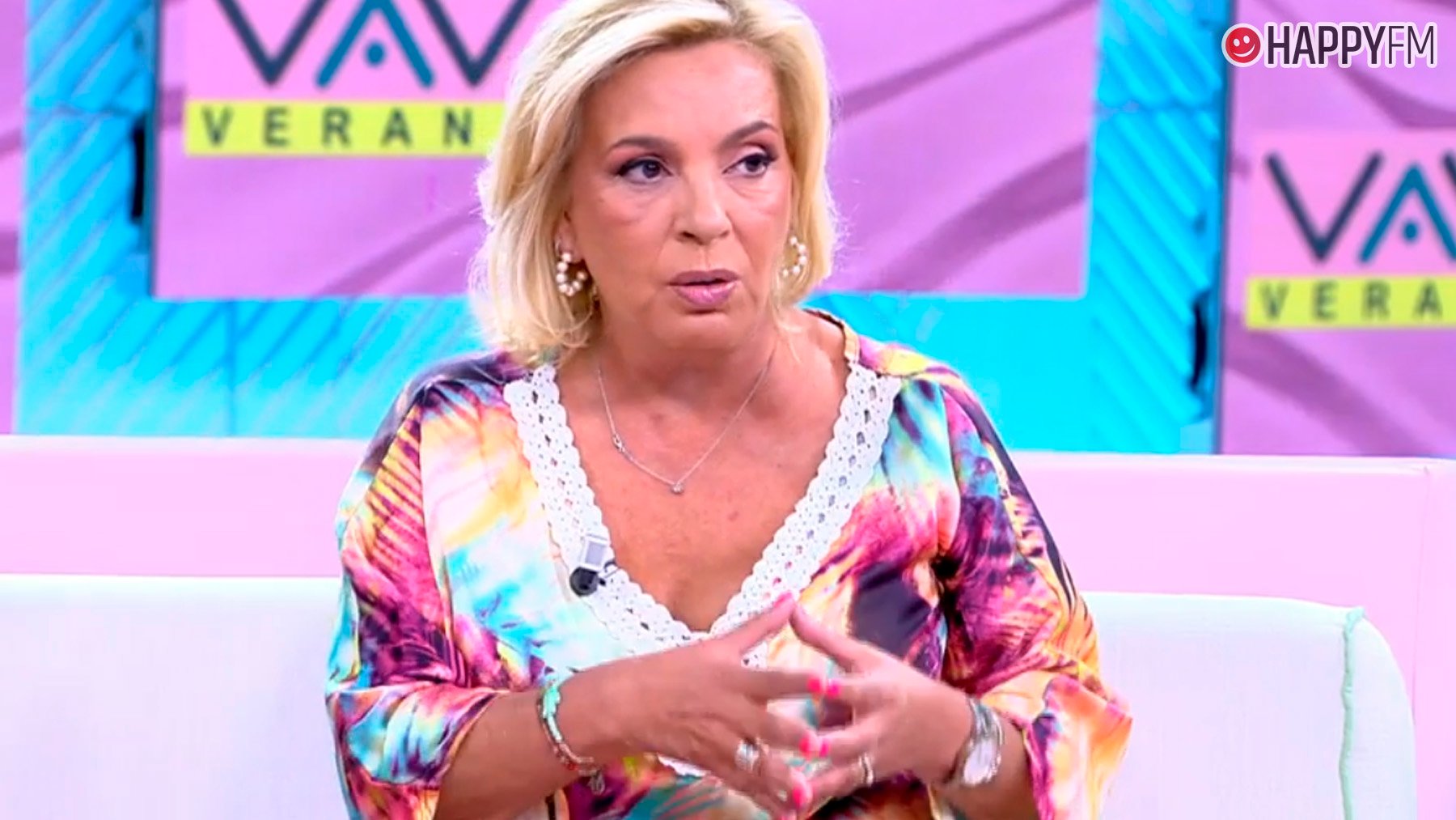 Carmen Borrego en Vamos a ver. (Mediaset)