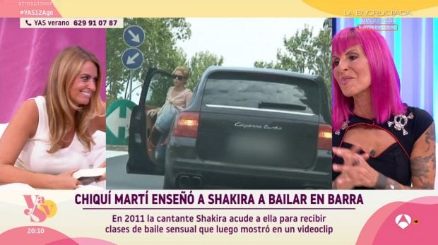 Chiqui Martí confiesa en YAS Verano cómo fue trabajar con Shakira. (Atresmedia)
