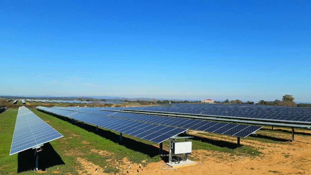 Planta solar de Beturia (Extremadura).