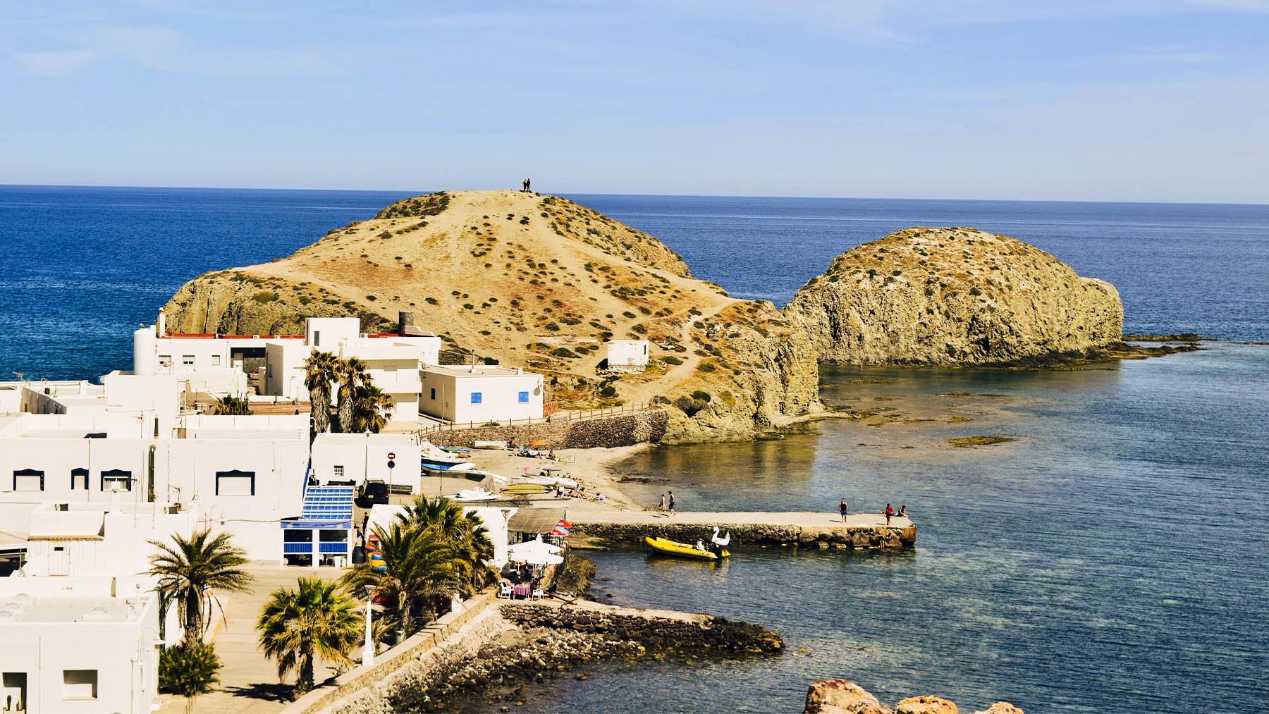 La Isleta del Moro. Foto: José Juan Sánchez en Wikimedia Commons.