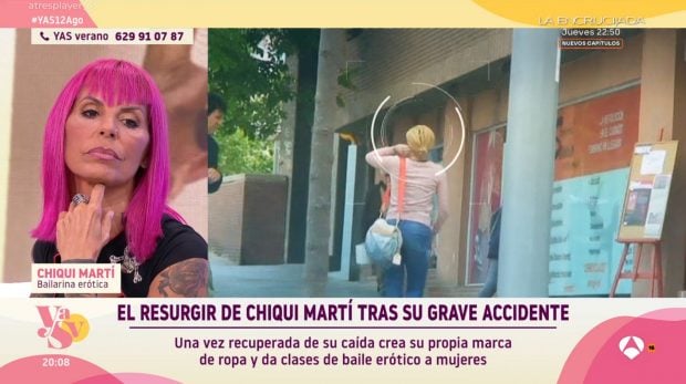 YAS Verano recuerda cuando Chiqui Martí dio clases a Shakira. (Atresmedia)