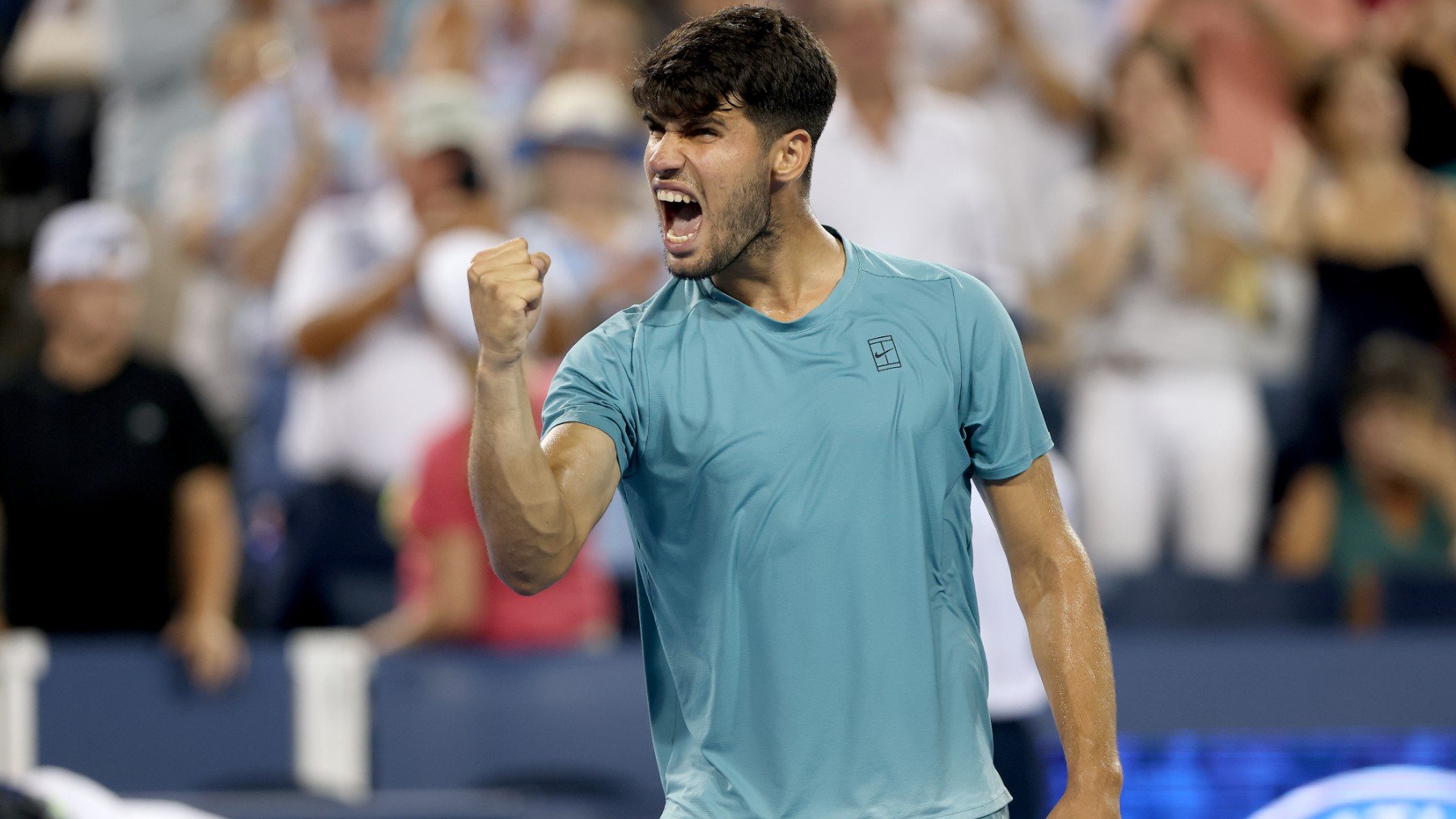 Alcaraz en Cincinnati. (Getty)