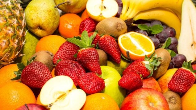 Forma en la que cortamos la fruta