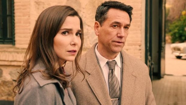 Begoña y Gabriel en Sueños de libertad. (Atresmedia)