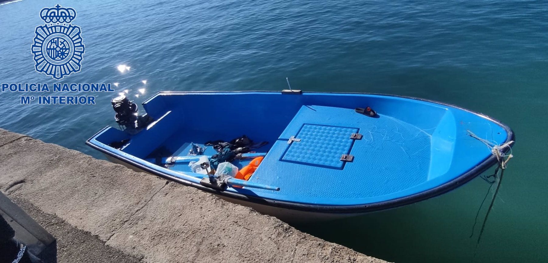 Imagen de una de las pateras llegadas a Baleares.
