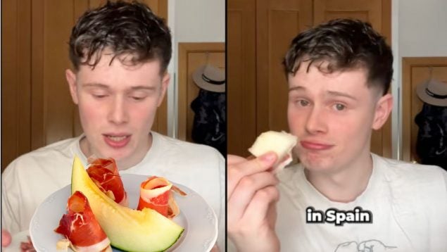 melón con jamón