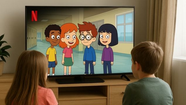 Serie, entretenimiento, niños, valores