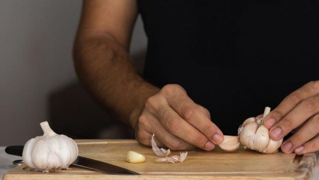 Ajo, truco, truco de cocina, curiosidades