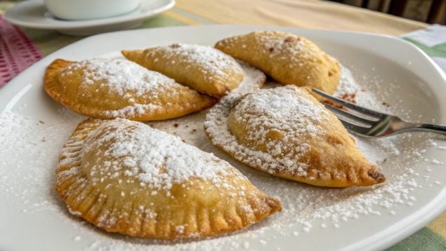 Truchas canarias, comida, dulce