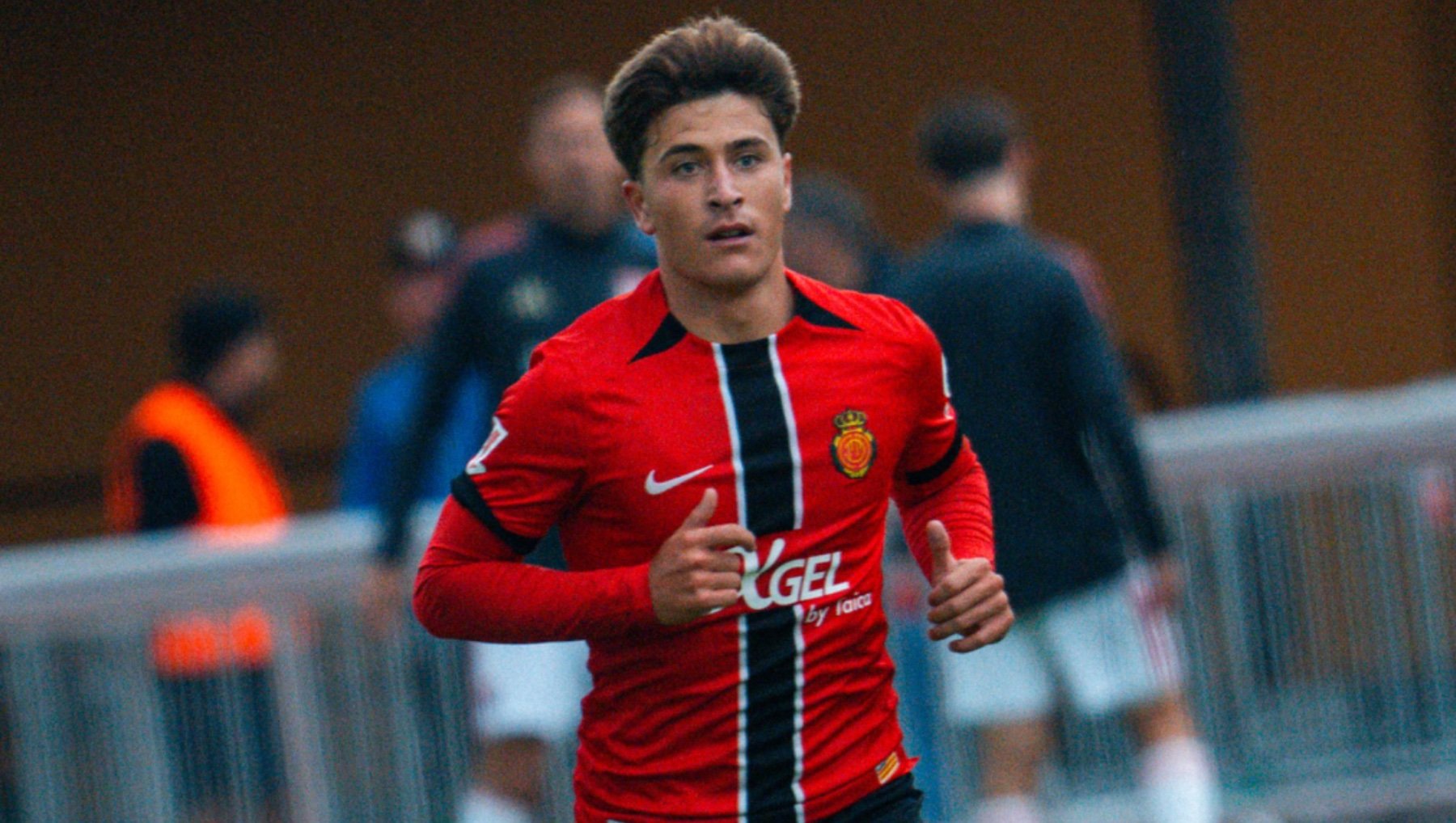 Pablo Torre, en un amistoso con el Mallorca. (@RCD_Mallorca)