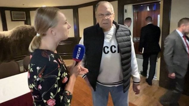Lavrov camiseta URSS