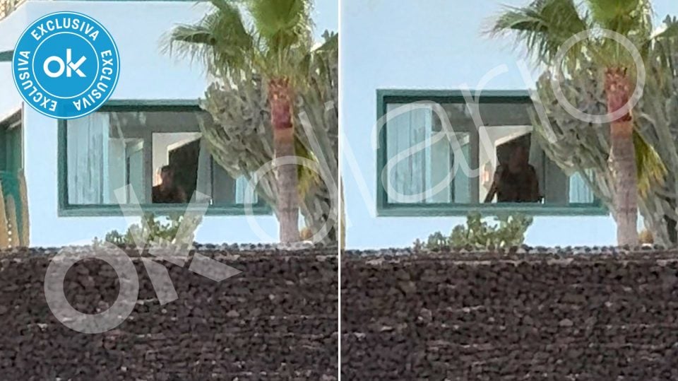 OKDIARIO vuelve a sorprender a Pedro Sánchez en el interior de la Residencia Real de La Mareta
