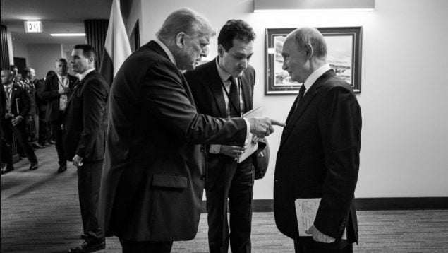 Donald Trump y Vladímir Putin (Foto: Casa Blanca).