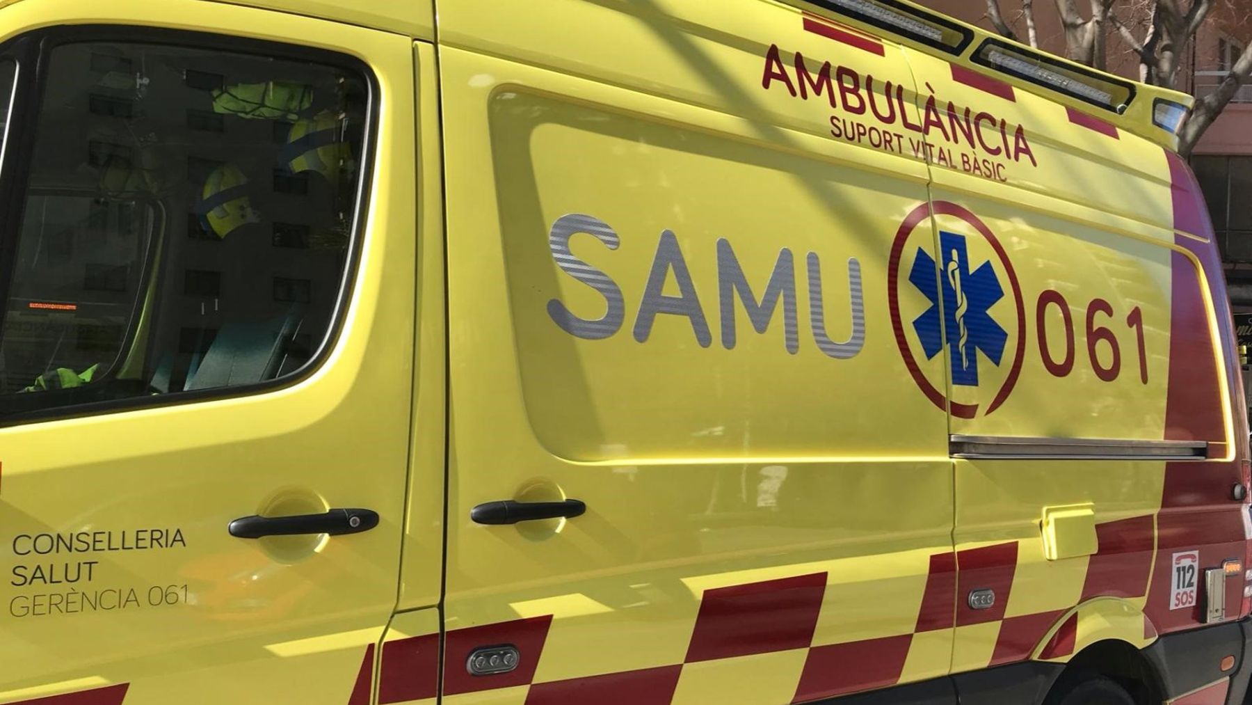 En el accidente de Andratx ha tenido que intervenir el SAMU.
