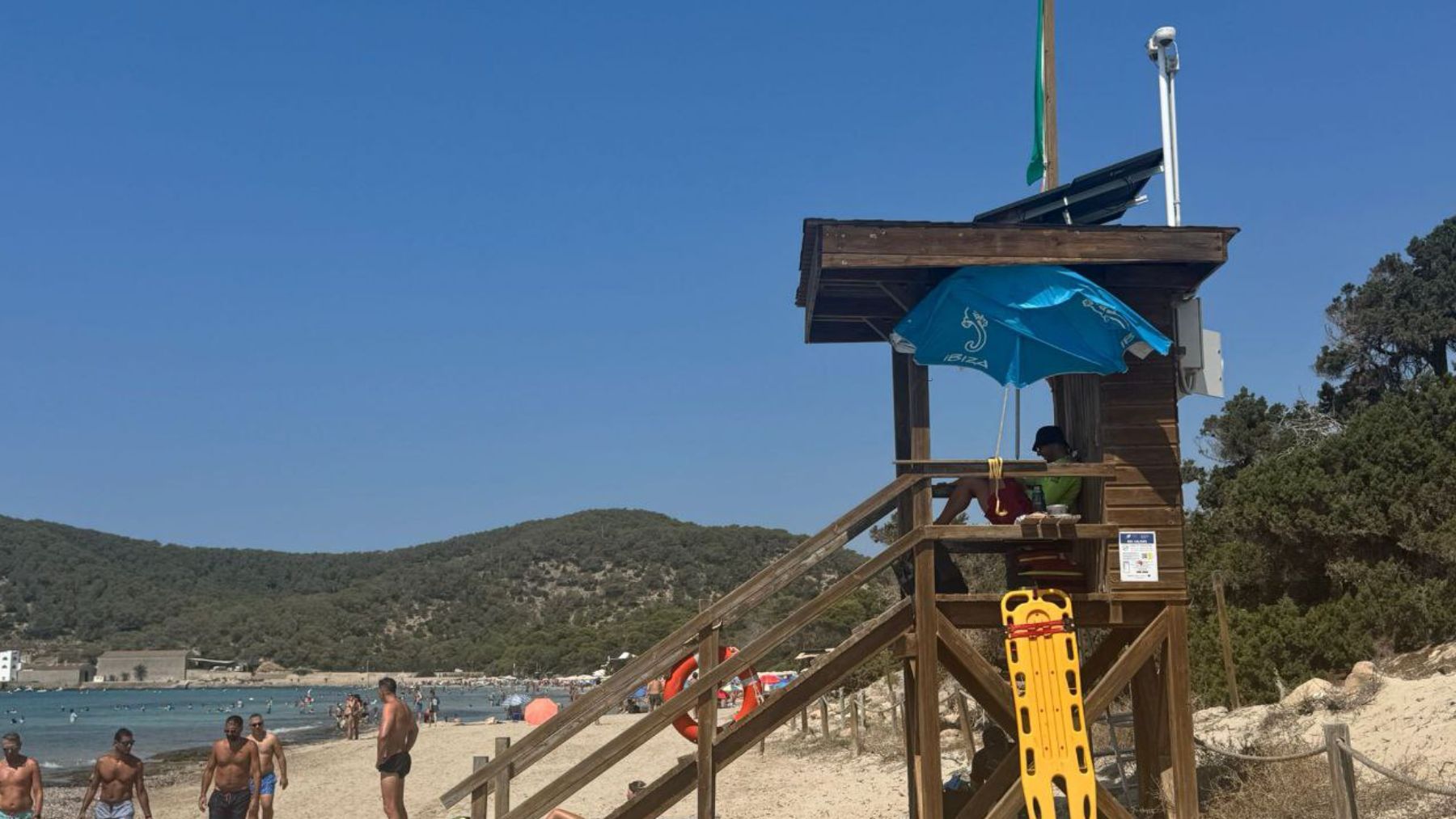 Sensor del Govern en Ses Salines.