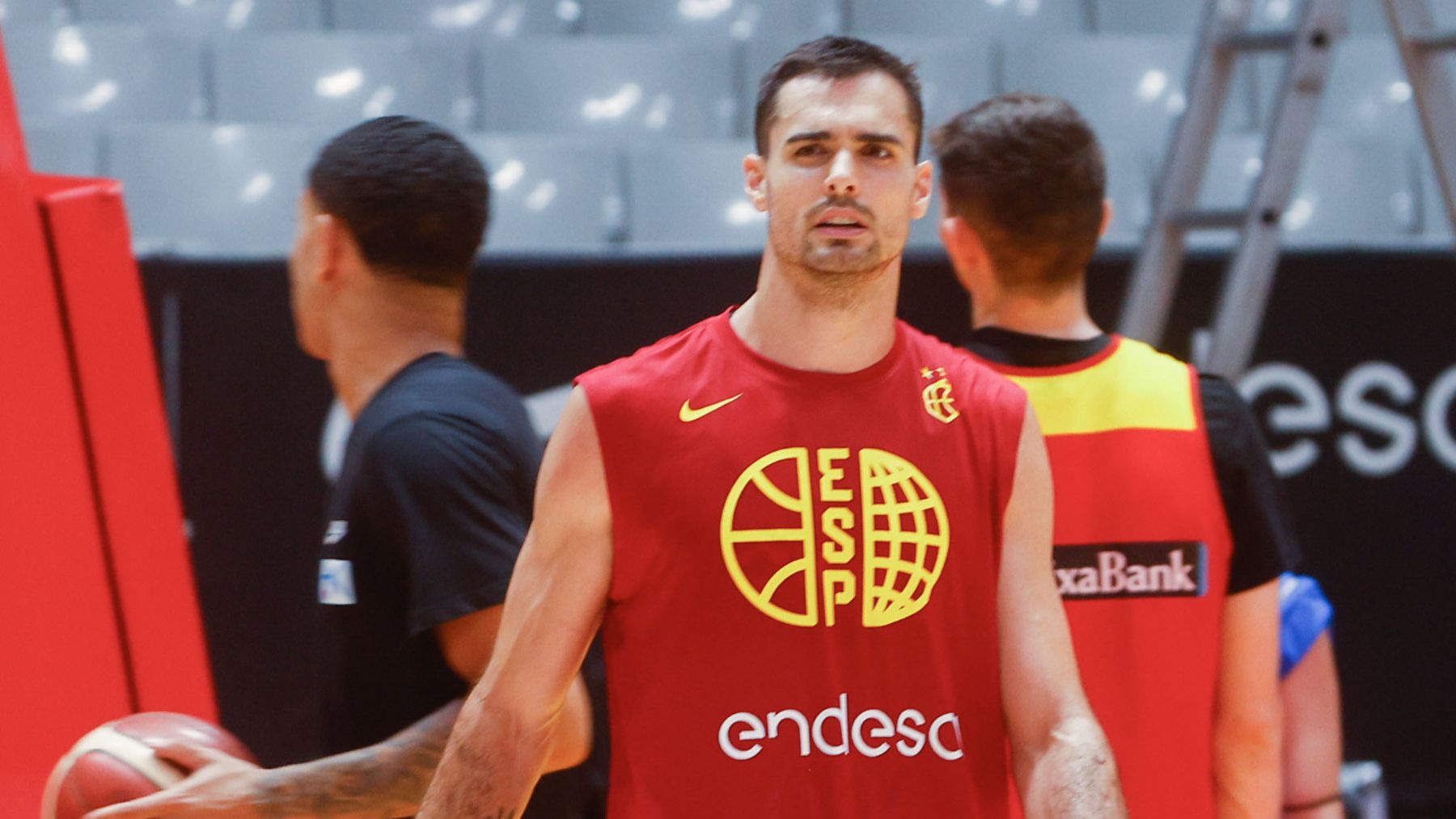 Alberto Abalde, con España. (EFE)
