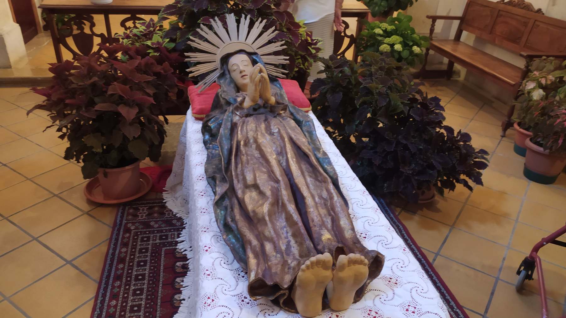 Llit de la Mare de Déu de Sant Marçal, Marratxí.