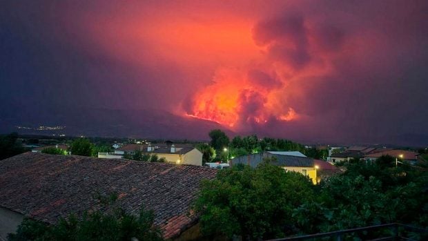 Incendio Jarilla Cáceres