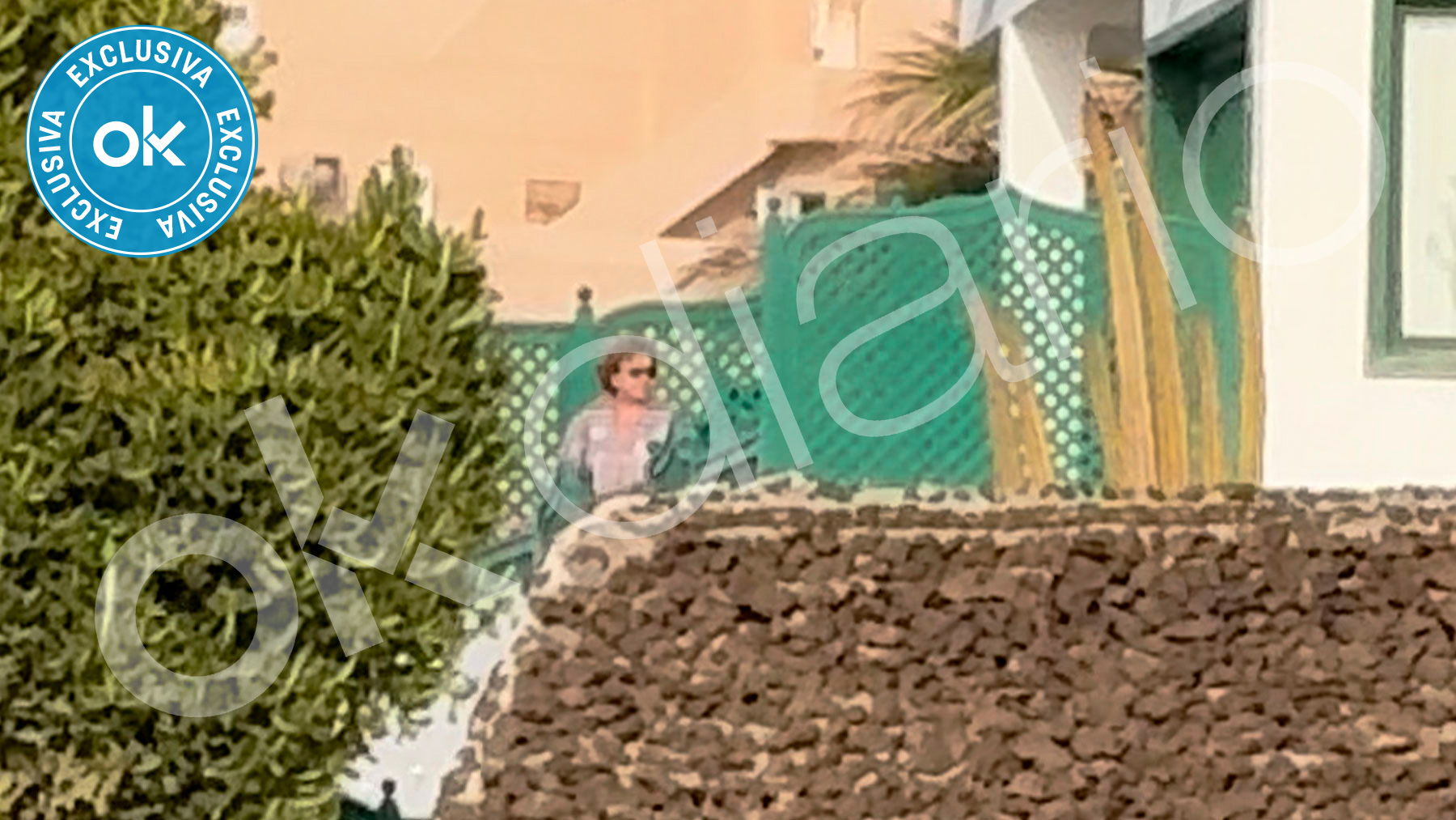 OKDIARIO capta a la madre de Pedro Sánchez en el interior de la Residencia Real de La Mareta