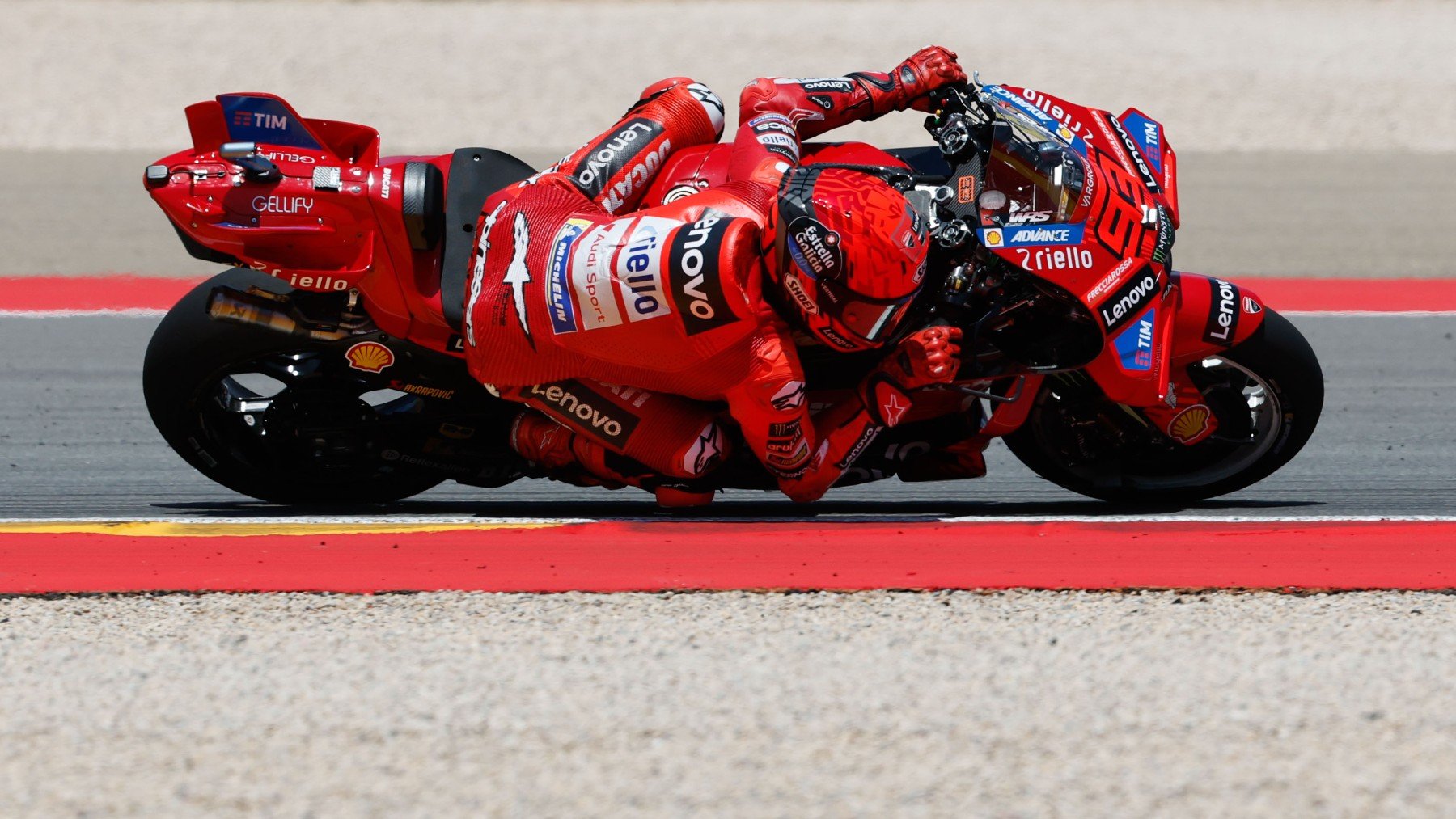 Marc Márquez en Austria. (EFE)