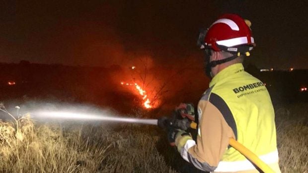 bombero incendio