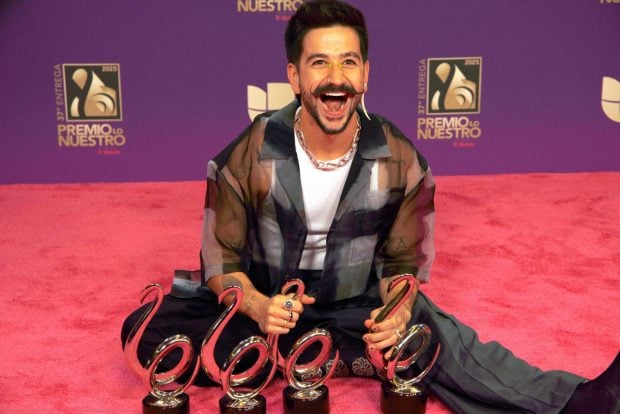 Camilo en Premio Lo Nuestro. (Foto: Gtres)