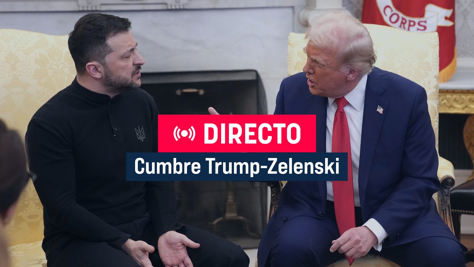 Reunión entre Trump y Zelenski en la Casa Blanca en directo: última hora de la visita tras el encuentro con Putin