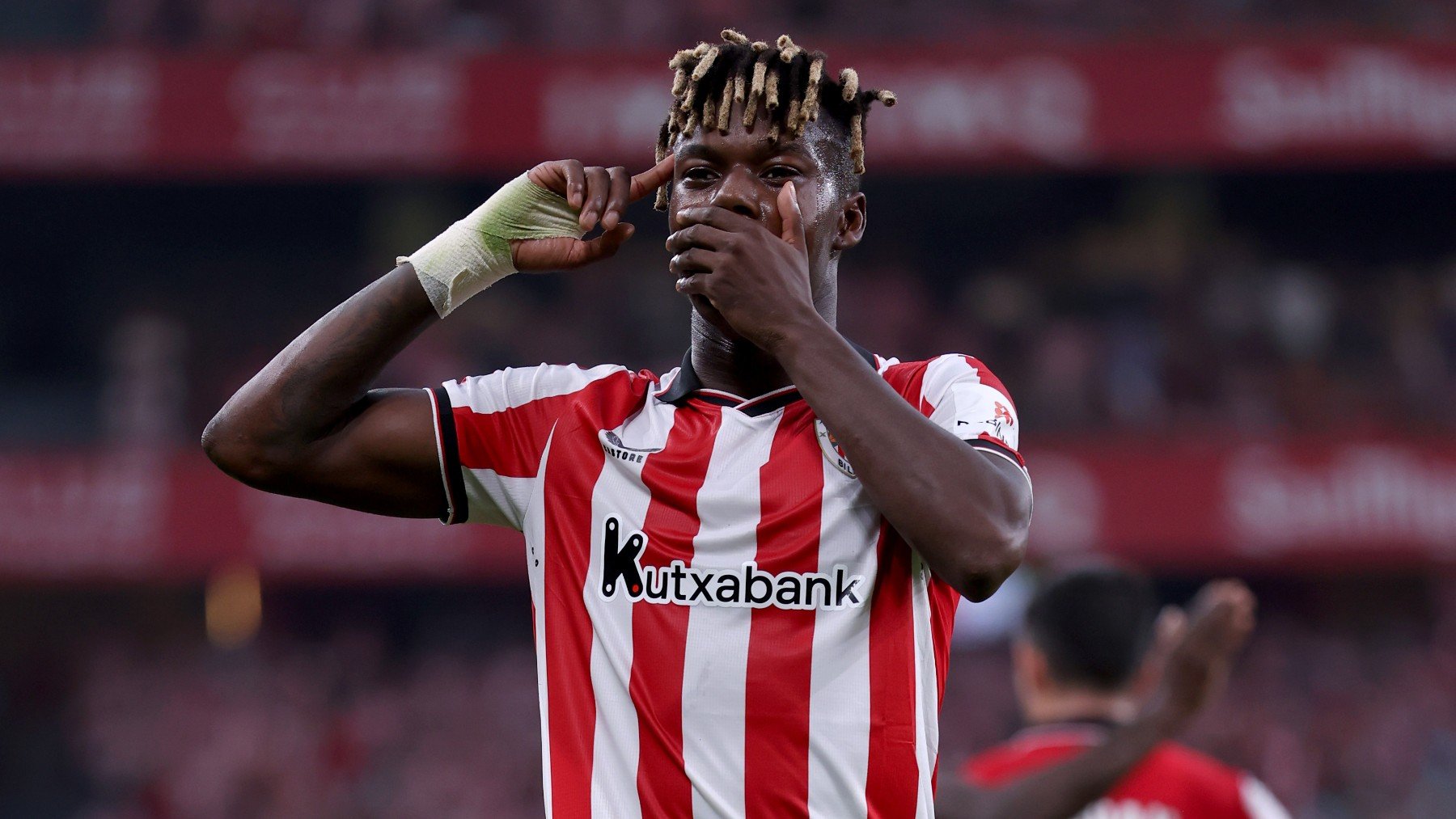 Nico Williams con el Athletic. (Getty)