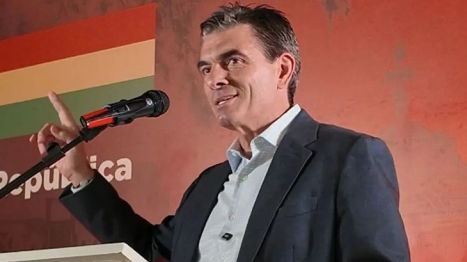 Rodrigo Paz Pereira, ganador de la primera vuelta en Bolivia.