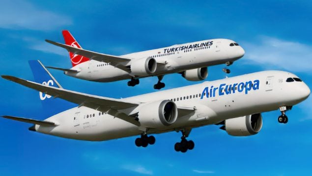 Air Europa cierra con Turkish Airlines la entrada en su capital por 300 millones