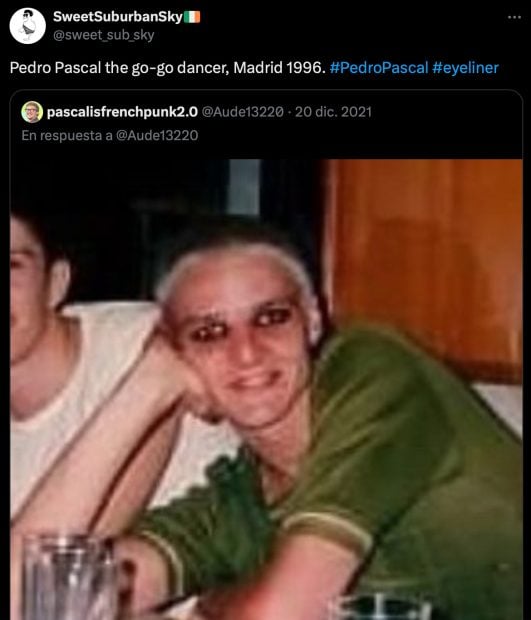 Pedro Pascal de joven. (X)