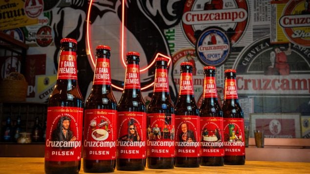 Cerveza, Cruzcampo, bebidas