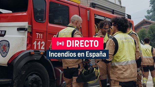 Incendios España, Última hora incendios, Incendios activos hoy, Directo incendios España,