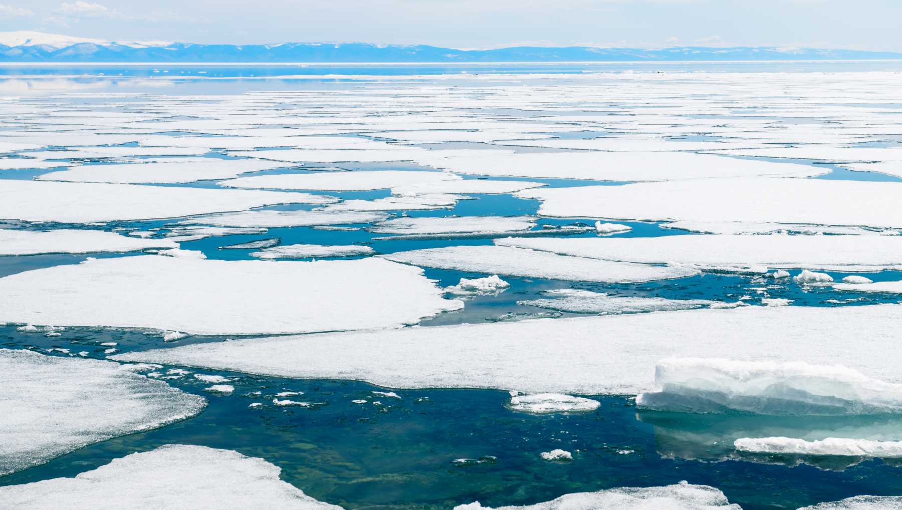 Hielo marino alcanza nuevo mínimo en febrero de 2025