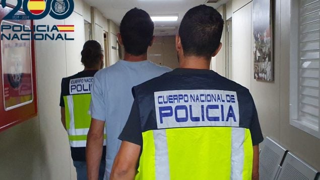 detenida pareja cable