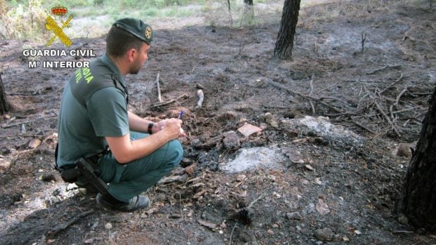 Detenido joven incendios