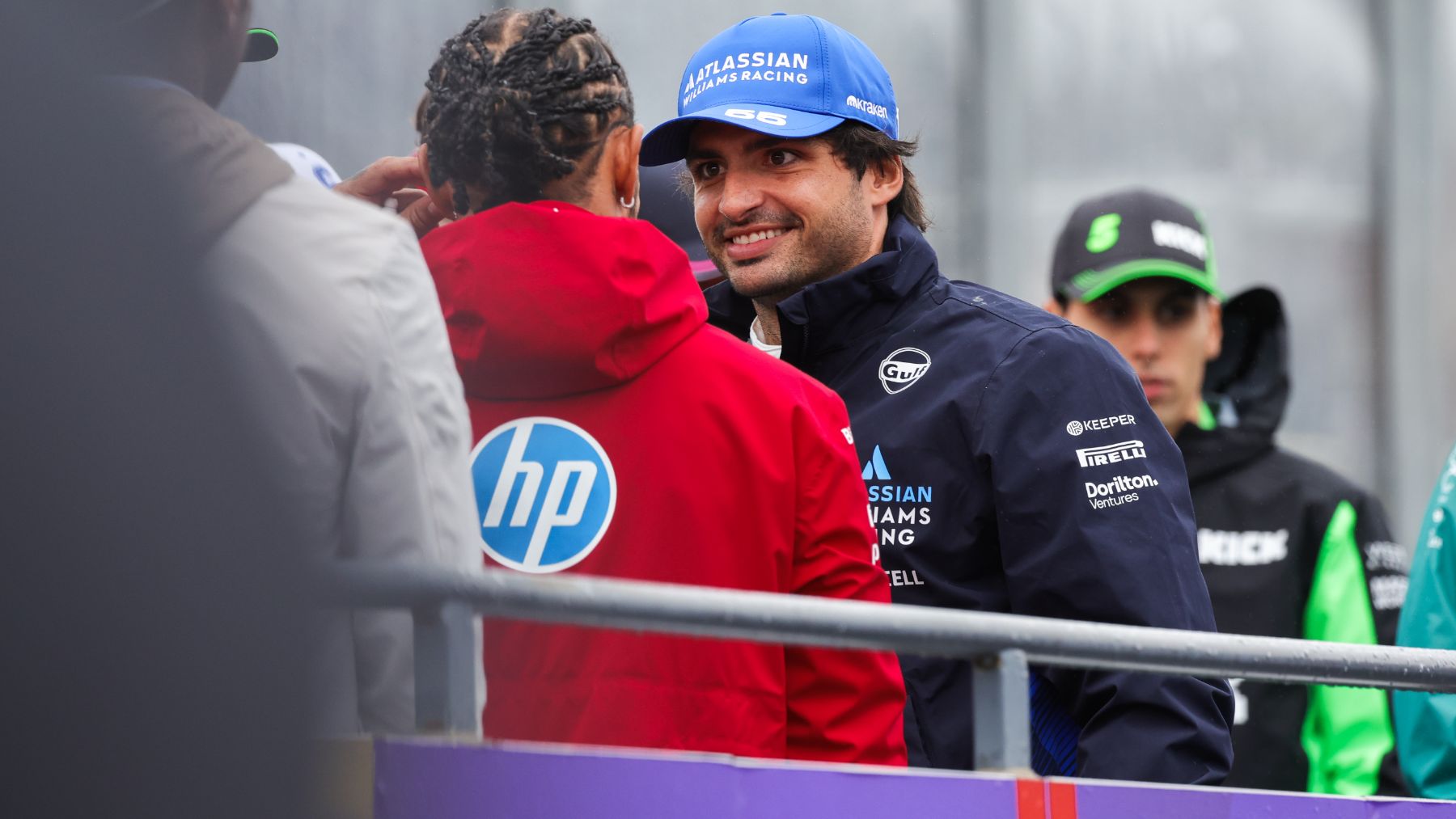 Sainz y Hamilton. (EP)
