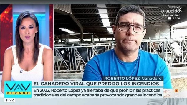 ganadero incendios roberto lópez