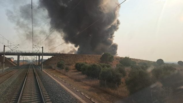 incendio fábrica Toledo