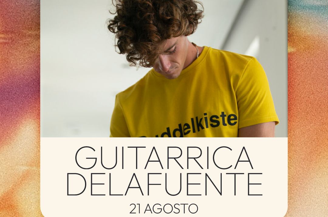 Guitarricadelafuente actúa en Es Jardí el 21 de agosto.