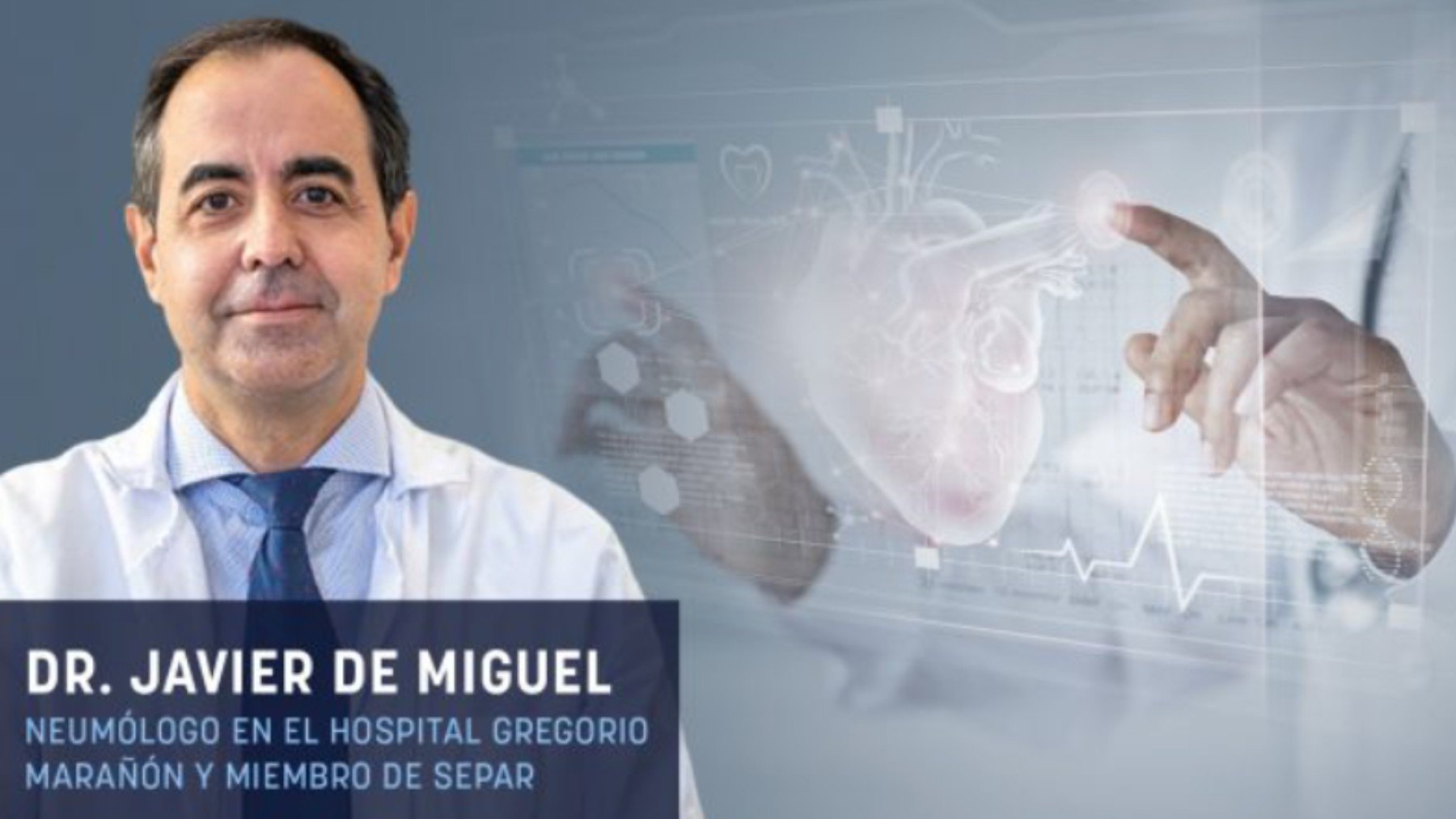 Dr. de Miguel: “La mejor prevención frente al humo de los incendios es el uso de mascarillas FFP2”