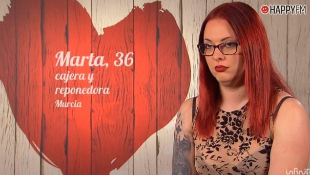 Marta, participante de First Dates. (Mediaset)