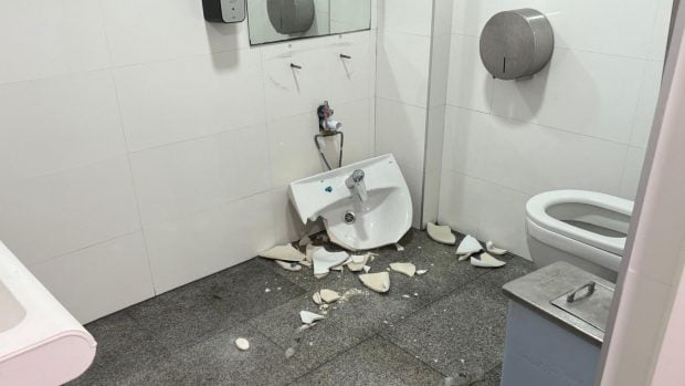 robos destrozos suciedad