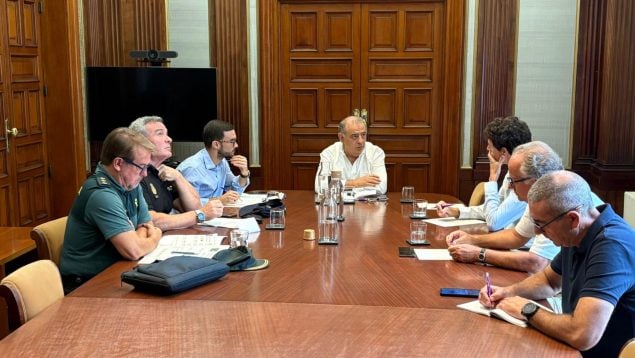 Gobierno destrozos comidas