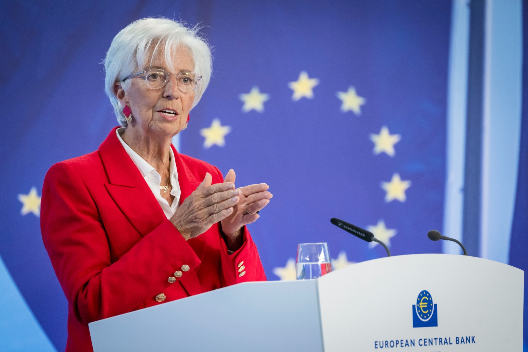 La presidenta del BCE, Christine Lagarde. (Getty Images)